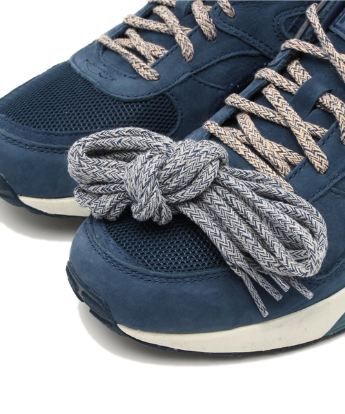 BWGH for PUMA（ブルックリン ウィー ゴー ハード フォー プーマ）の「R698 X BWGH (UNISEX)（スニーカー・メンズ・ネイビー/ホワイト・11/10/4/5/7/8/6/9/3）」の9枚目の写真