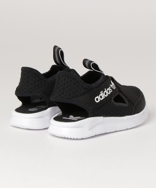adidas（アディダス）の「360 サンダル [360 Sandals] アディダスオリジナルス (キッズ/子供用)（サンダル・キッズ・ブラック×ホワイト・17.0cm/18.0cm/19.0cm/20.0cm/21.0cm）」の9枚目の写真