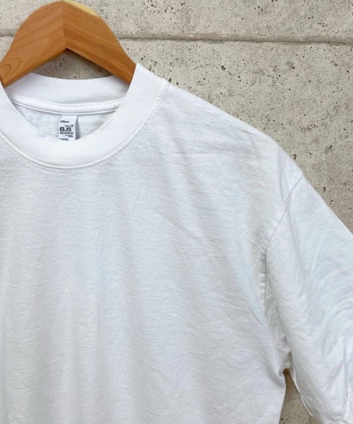 LOS ANGELES APPAREL(ロサンゼルスアパレル)の「「LOS ANGELES APPAREL/ロサンゼルスアパレル/ロスアパ」6.5oz ガーメントダイ クルーネック 半袖 Tシャツ MADE IN USA/アメリカ製(Tシャツ/カットソー・メンズ・ネイビー/ホワイト/ブラック・L/M/XL)」の7枚目の写真