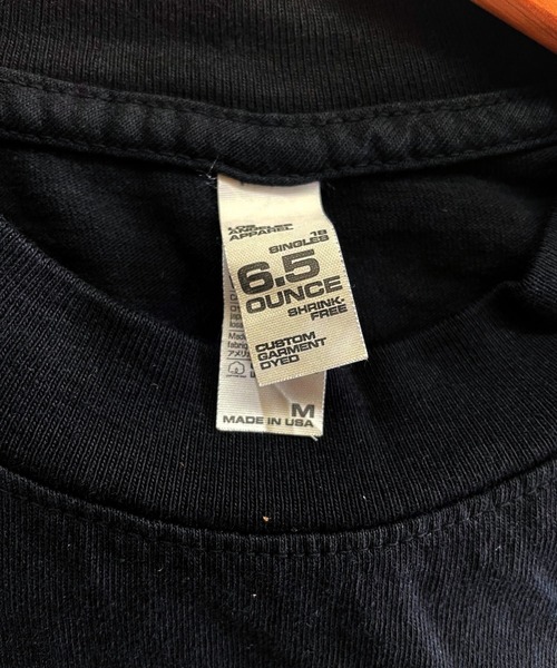 LOS ANGELES APPAREL(ロサンゼルスアパレル)の「「LOS ANGELES APPAREL/ロサンゼルスアパレル/ロスアパ」6.5oz ガーメントダイ クルーネック 半袖 Tシャツ MADE IN USA/アメリカ製(Tシャツ/カットソー・メンズ・ネイビー/ホワイト/ブラック・L/M/XL)」の12枚目の写真