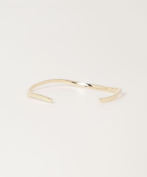 COLOR TOKYO ACCESSORIES(カラートウキョウアクセサリー)の「ウェーブシンプルバングル(バングル/リストバンド・レディース・Silver/GOLD ・FREE)」の3枚目の写真