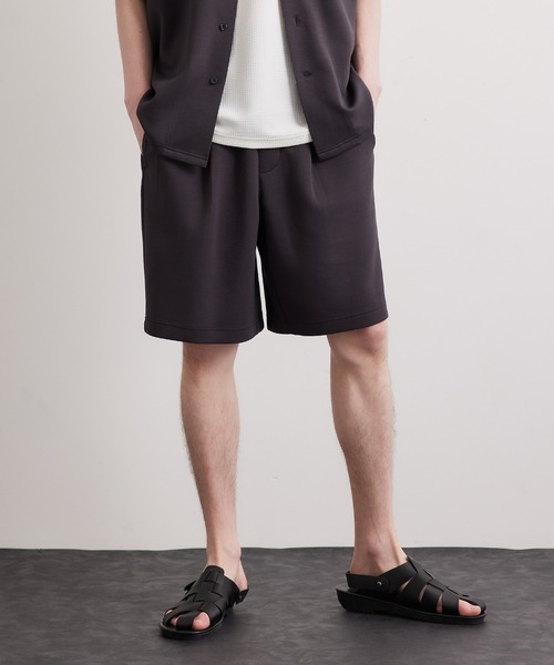 JUNRED（ジュンレッド）の「エアシルケットショートパンツ（その他パンツ・メンズ・チャコールグレー/ベージュ/ブルー・LL/M/L）」の2枚目の写真