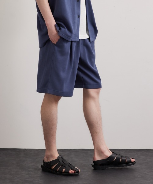 JUNRED（ジュンレッド）の「エアシルケットショートパンツ（その他パンツ・メンズ・チャコールグレー/ベージュ/ブルー・LL/M/L）」の3枚目の写真