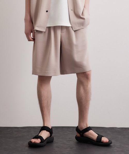 JUNRED（ジュンレッド）の「エアシルケットショートパンツ（その他パンツ・メンズ・チャコールグレー/ベージュ/ブルー・LL/M/L）」の4枚目の写真