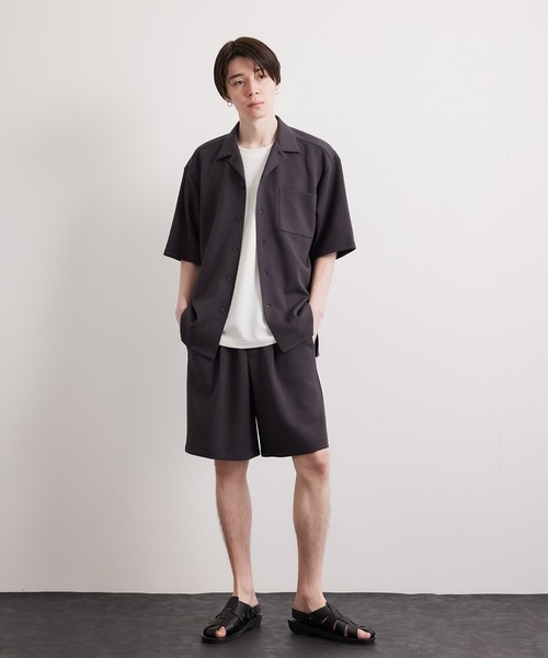 JUNRED（ジュンレッド）の「エアシルケットショートパンツ（その他パンツ・メンズ・チャコールグレー/ベージュ/ブルー・LL/M/L）」の14枚目の写真