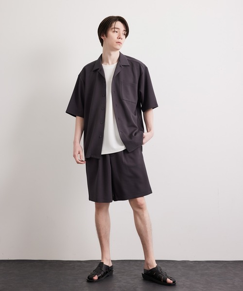 JUNRED（ジュンレッド）の「エアシルケットショートパンツ（その他パンツ・メンズ・チャコールグレー/ベージュ/ブルー・LL/M/L）」の16枚目の写真