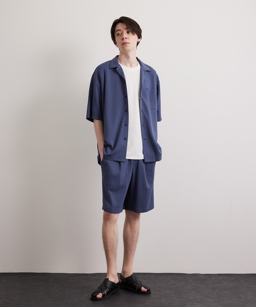 JUNRED（ジュンレッド）の「エアシルケットショートパンツ（その他パンツ・メンズ・チャコールグレー/ベージュ/ブルー・LL/M/L）」の5枚目の写真