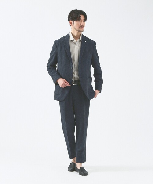 ABAHOUSE(アバハウス)の「【FLEX SHIRTS】36ゲージ コットン モクロディ シャツ(シャツ/ブラウス・メンズ・ホワイト/ベージュ/ダークネイビー/サックスブルー/グレー・44/46/48/50)」の15枚目の写真