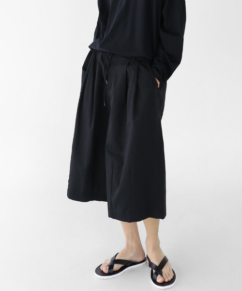 minsobi（ミンソビ）の「ハーフバルーンパンツ（その他パンツ・メンズ・ブラック/ベージュ/カーキ・FREE）」の2枚目の写真