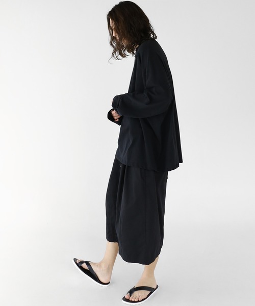 minsobi（ミンソビ）の「ハーフバルーンパンツ（その他パンツ・メンズ・ブラック/ベージュ/カーキ・FREE）」の8枚目の写真