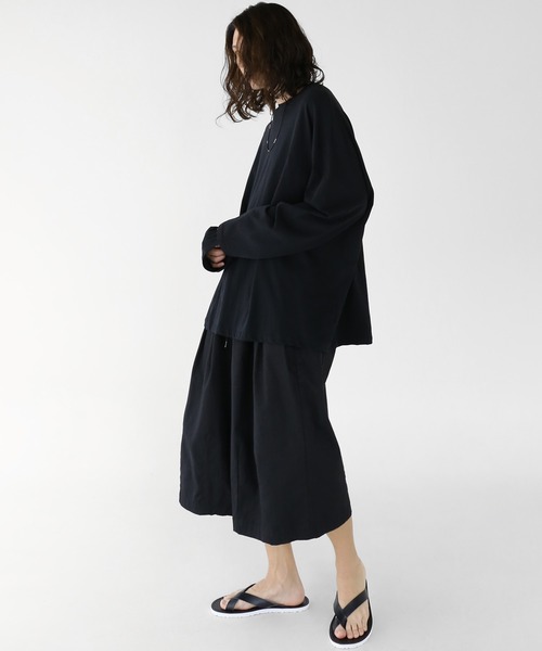 minsobi（ミンソビ）の「ハーフバルーンパンツ（その他パンツ・メンズ・ブラック/ベージュ/カーキ・FREE）」の7枚目の写真