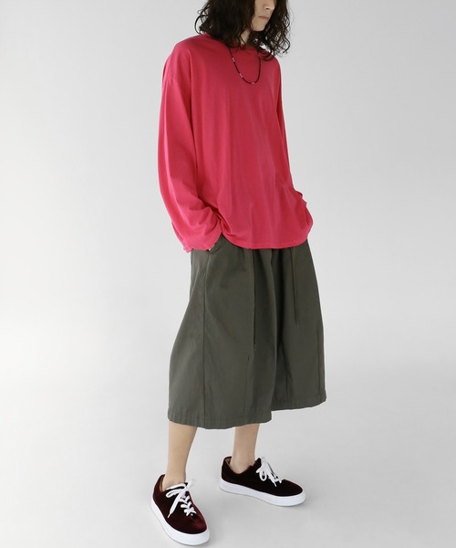 minsobi（ミンソビ）の「ハーフバルーンパンツ（その他パンツ・メンズ・ブラック/ベージュ/カーキ・FREE）」の18枚目の写真