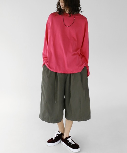 minsobi（ミンソビ）の「ハーフバルーンパンツ（その他パンツ・メンズ・ブラック/ベージュ/カーキ・FREE）」の17枚目の写真