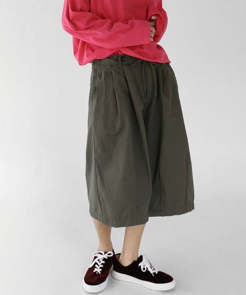 minsobi（ミンソビ）の「ハーフバルーンパンツ（その他パンツ・メンズ・ブラック/ベージュ/カーキ・FREE）」の16枚目の写真