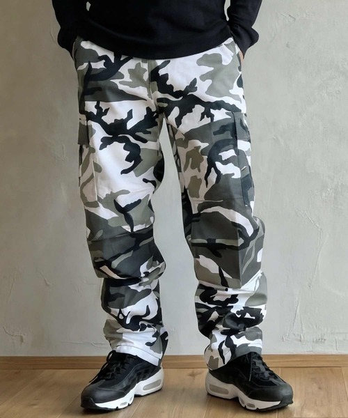 ROTHCO(ロスコ)の「無地&カモフラージュ B D U Pants ワイドカーゴパンツ(カーゴパンツ・メンズ・A/B/C/D/F/G/H/E/タン/ブラック/グリーン系その他7/グリーン系その他6/I/オフホワイト/オリーブドラブ/J・L/XL/M)」の20枚目の写真