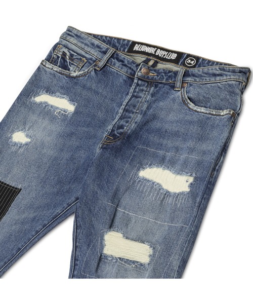 BILLIONAIRE BOYS CLUB(ビリオネア・ボーイズ・クラブ)の「BB JERICHO JEANS(デニムパンツ・メンズ・ブルー・SMALL/MEDIUM/LARGE)」の5枚目の写真
