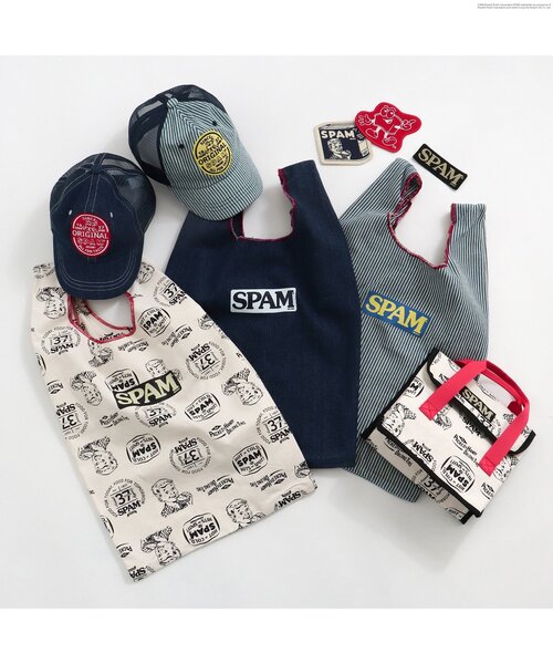 BREEZE（ブリーズ）の「WEB限定 SPAMコラボキャップ（キャップ・キッズ・インディゴブルー/その他10・50/54/58）」の13枚目の写真