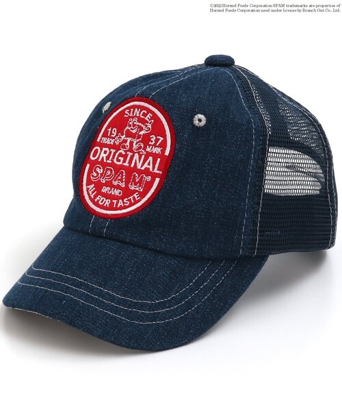 BREEZE（ブリーズ）の「WEB限定 SPAMコラボキャップ（キャップ・キッズ・インディゴブルー/その他10・50/54/58）」の16枚目の写真