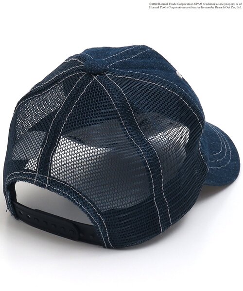 BREEZE（ブリーズ）の「WEB限定 SPAMコラボキャップ（キャップ・キッズ・インディゴブルー/その他10・50/54/58）」の18枚目の写真