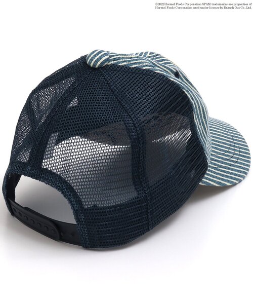 BREEZE（ブリーズ）の「WEB限定 SPAMコラボキャップ（キャップ・キッズ・インディゴブルー/その他10・50/54/58）」の12枚目の写真