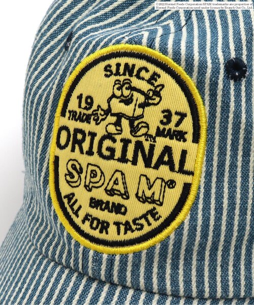 BREEZE（ブリーズ）の「WEB限定 SPAMコラボキャップ（キャップ・キッズ・インディゴブルー/その他10・50/54/58）」の10枚目の写真