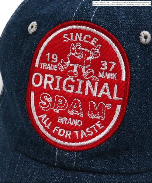 BREEZE（ブリーズ）の「WEB限定 SPAMコラボキャップ（キャップ・キッズ・インディゴブルー/その他10・50/54/58）」の8枚目の写真