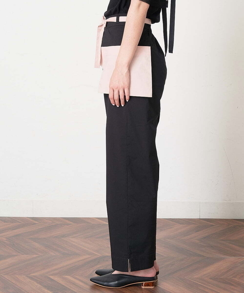 A de a.v.v（アードアー・ヴェ・ヴェ）の「［SET UP対応］配色ポケットはり感パンツ（その他パンツ・レディース・ライトピンク/ホワイト/ブラック・36/38）」の13枚目の写真