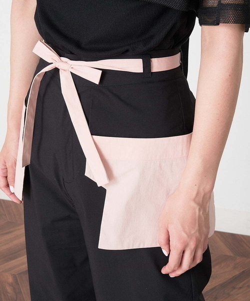 A de a.v.v（アードアー・ヴェ・ヴェ）の「［SET UP対応］配色ポケットはり感パンツ（その他パンツ・レディース・ライトピンク/ホワイト/ブラック・36/38）」の21枚目の写真