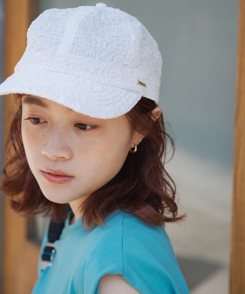 Crisp（クリスプ）の「シャーリングキャップ（キャップ・レディース・ブラック/アイボリー・FREE）」の19枚目の写真