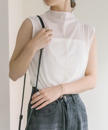 COLONY 2139 | 6色展開 / シアーメッシュメローノースリーブ(Tシャツ/カットソー)