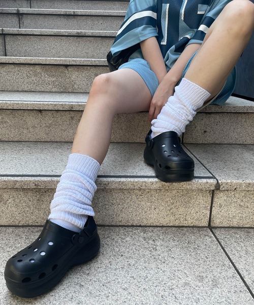 WEGO（ウィゴー）の「WEGO/ボリュームサンダル（サンダル・レディース・ブラック/ホワイト・MEDIUM/LARGE）」の11枚目の写真