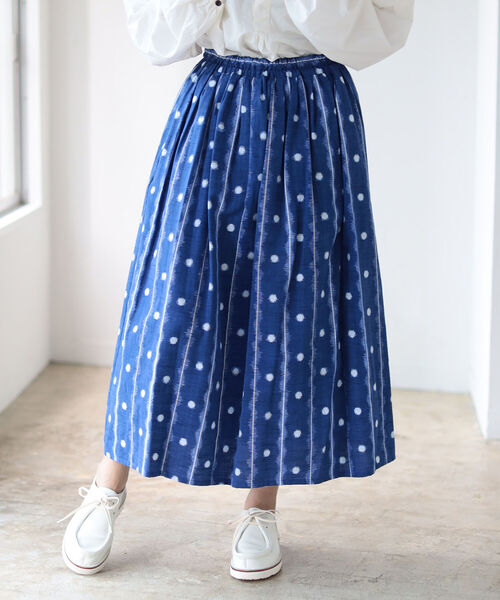 fennica(フェニカ)の「オカモト商店 × fennica / 別注 久留米絣 スカート(スカート・レディース・その他/その他1/その他2・ONE SIZE)」の18枚目の写真