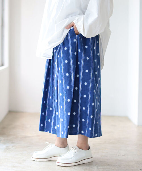 fennica(フェニカ)の「オカモト商店 × fennica / 別注 久留米絣 スカート(スカート・レディース・その他/その他1/その他2・ONE SIZE)」の20枚目の写真