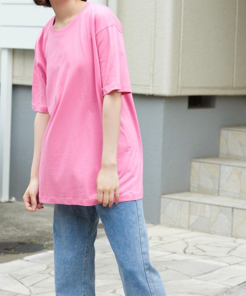 LIFEMAX(ライフマックス)の「【LIFEMAX】5.3オンスユーロTシャツ 半袖無地T ※MS1141(Tシャツ/カットソー・メンズ・イエロー/カーキ/グレー/ネイビー/ピンク/ブラック・M/XL/S/L)」の13枚目の写真