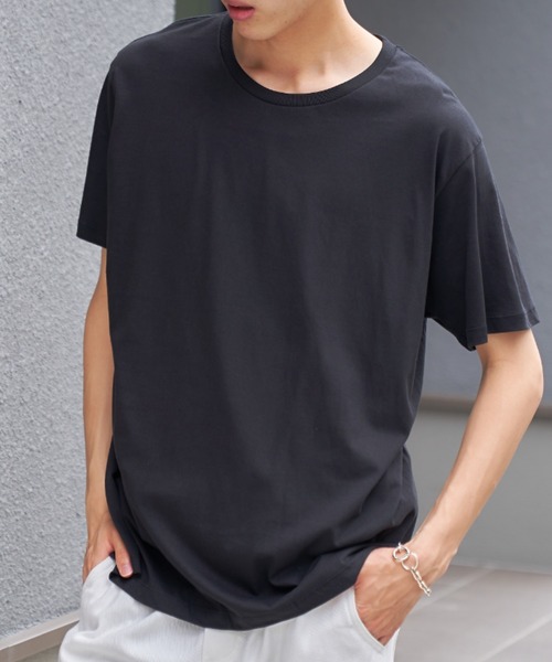 LIFEMAX(ライフマックス)の「【LIFEMAX】5.3オンスユーロTシャツ 半袖無地T ※MS1141(Tシャツ/カットソー・メンズ・イエロー/カーキ/グレー/ネイビー/ピンク/ブラック・M/XL/S/L)」の10枚目の写真