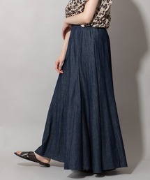 Munich | Munich（ミューニック）4ozライトデニム サーキュラーマキシスカート(スカート)