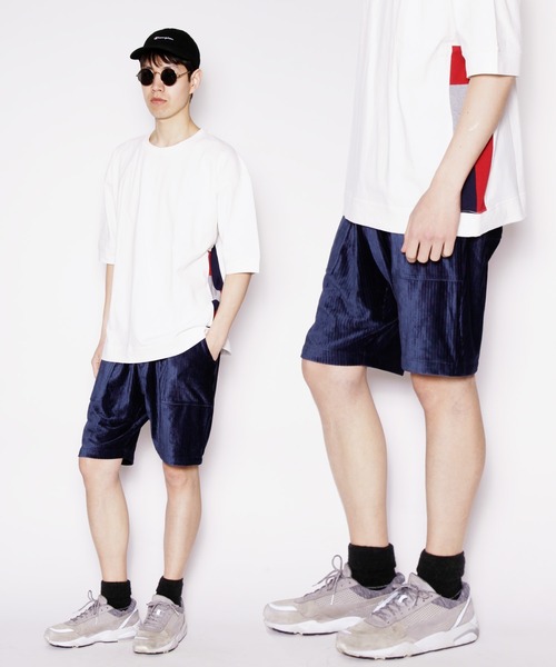 hardcover（ハードカバー）の「hardcover/カットコールショーツ（その他パンツ・レディース・ブラック/ネイビー/オレンジ/キャメル・MEDIUM/LARGE）」の3枚目の写真