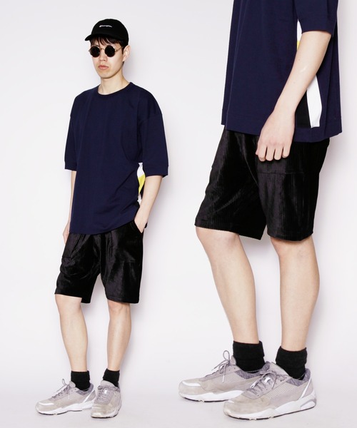 hardcover（ハードカバー）の「hardcover/カットコールショーツ（その他パンツ・レディース・ブラック/ネイビー/オレンジ/キャメル・MEDIUM/LARGE）」の2枚目の写真