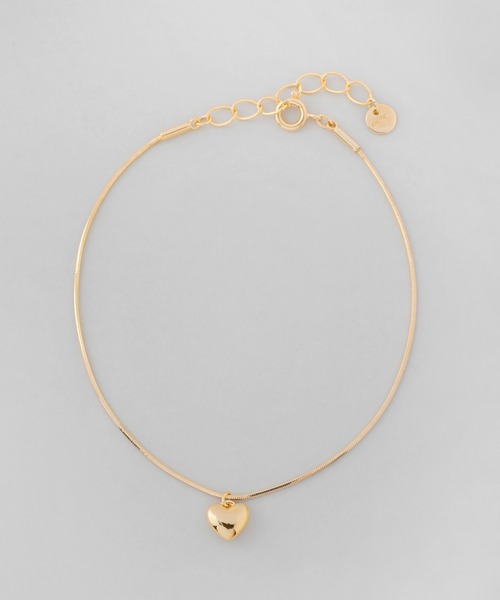 ANEMONE（アネモネ）の「ミニハートメタルブレスレット（ブレスレット・レディース・シルバー/ゴールド・FREE）」の5枚目の写真