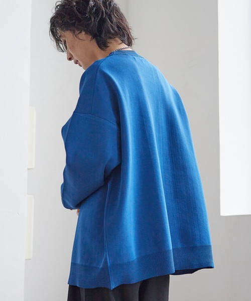 PBLIM（ページボーイリム）の「PAGEBOYLIM/ルーズカラーカーデ（カーディガン/ボレロ・レディース・ブラウン/グリーン/イエロー/ブルー・FREE）」の9枚目の写真