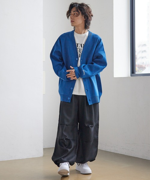 PBLIM（ページボーイリム）の「PAGEBOYLIM/ルーズカラーカーデ（カーディガン/ボレロ・レディース・ブラウン/グリーン/イエロー/ブルー・FREE）」の10枚目の写真