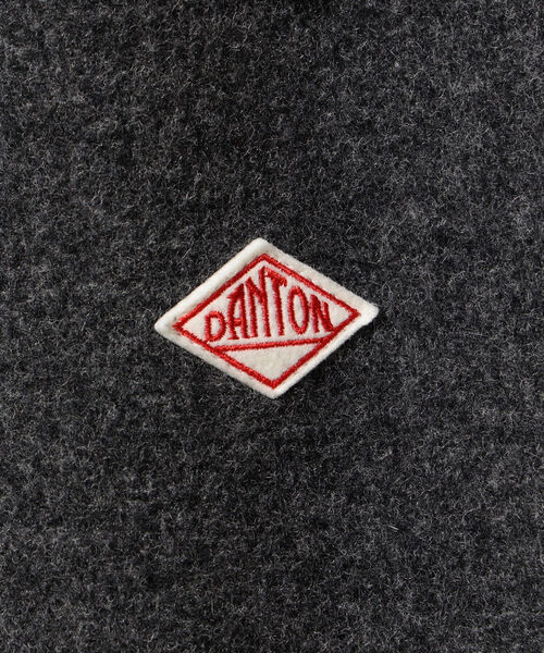 DANTON（ダントン）の「DANTON / ウールメルトン ジップブルゾン（ブルゾン・メンズ・チャコールグレー/ネイビー・42/40/38）」の11枚目の写真