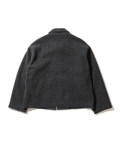 DANTON（ダントン）の「DANTON / ウールメルトン ジップブルゾン