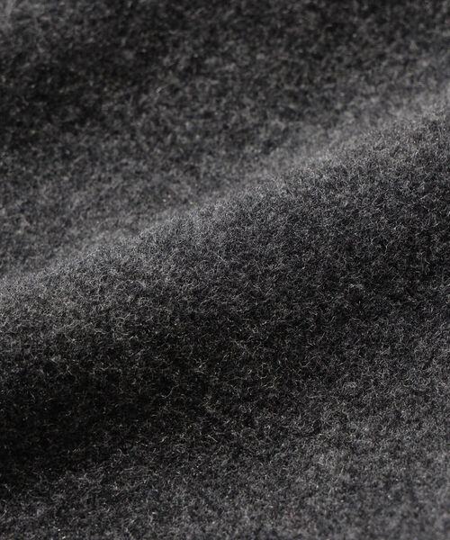 DANTON（ダントン）の「DANTON / ウールメルトン ジップブルゾン（ブルゾン・メンズ・チャコールグレー/ネイビー・42/40/38）」の15枚目の写真