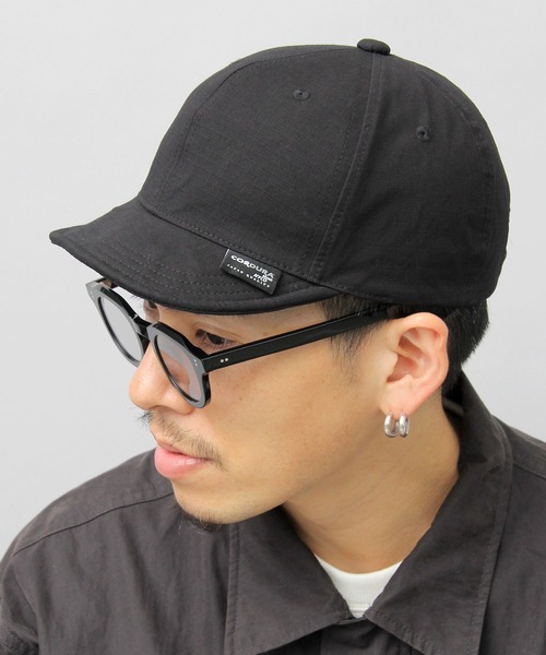 Basiquenti(ベーシックエンティ)の「リップストップ ストレッチ CORDURA混コット(日本製生地) アンパイアキャップ(キャップ・メンズ・ブラック/チャコール/グレー/カーキ・FREE)」の5枚目の写真
