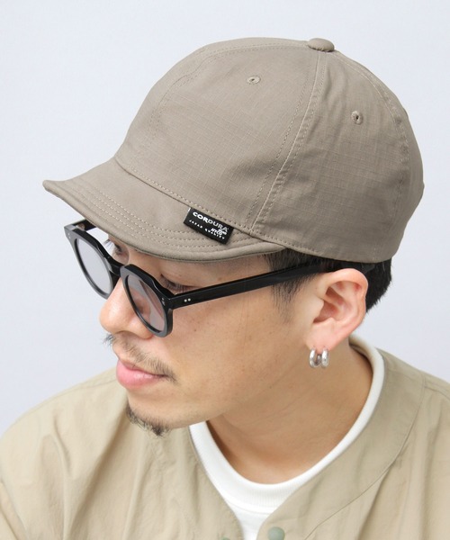 Basiquenti(ベーシックエンティ)の「リップストップ ストレッチ CORDURA混コット(日本製生地) アンパイアキャップ(キャップ・メンズ・ブラック/チャコール/グレー/カーキ・FREE)」の6枚目の写真