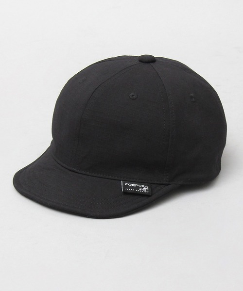 Basiquenti(ベーシックエンティ)の「リップストップ ストレッチ CORDURA混コット(日本製生地) アンパイアキャップ(キャップ・メンズ・ブラック/チャコール/グレー/カーキ・FREE)」の9枚目の写真