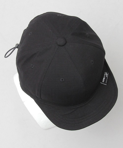 Basiquenti(ベーシックエンティ)の「リップストップ ストレッチ CORDURA混コット(日本製生地) アンパイアキャップ(キャップ・メンズ・ブラック/チャコール/グレー/カーキ・FREE)」の14枚目の写真