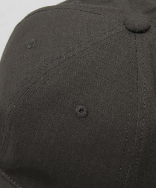 Basiquenti(ベーシックエンティ)の「リップストップ ストレッチ CORDURA混コット(日本製生地) アンパイアキャップ(キャップ・メンズ・ブラック/チャコール/グレー/カーキ・FREE)」の15枚目の写真