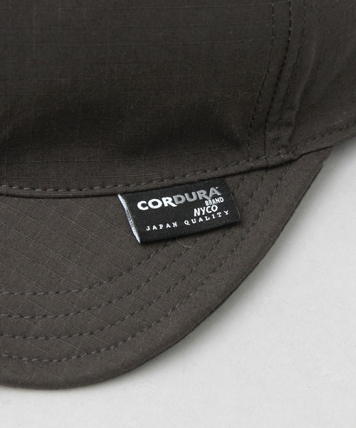 Basiquenti(ベーシックエンティ)の「リップストップ ストレッチ CORDURA混コット(日本製生地) アンパイアキャップ(キャップ・メンズ・ブラック/チャコール/グレー/カーキ・FREE)」の19枚目の写真